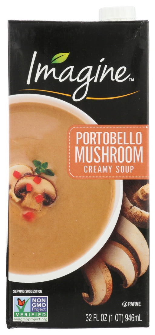 Relish in the delicate flavor of premium Portobello mushrooms slowly simmered with a medley of onions, garlic, celery and potatoes in a rich and velvety broth. It's a classic starter with a decadent texture and a redefined flavor. For a quick entre, add sauteed mushrooms and pour over chicken cutlets.