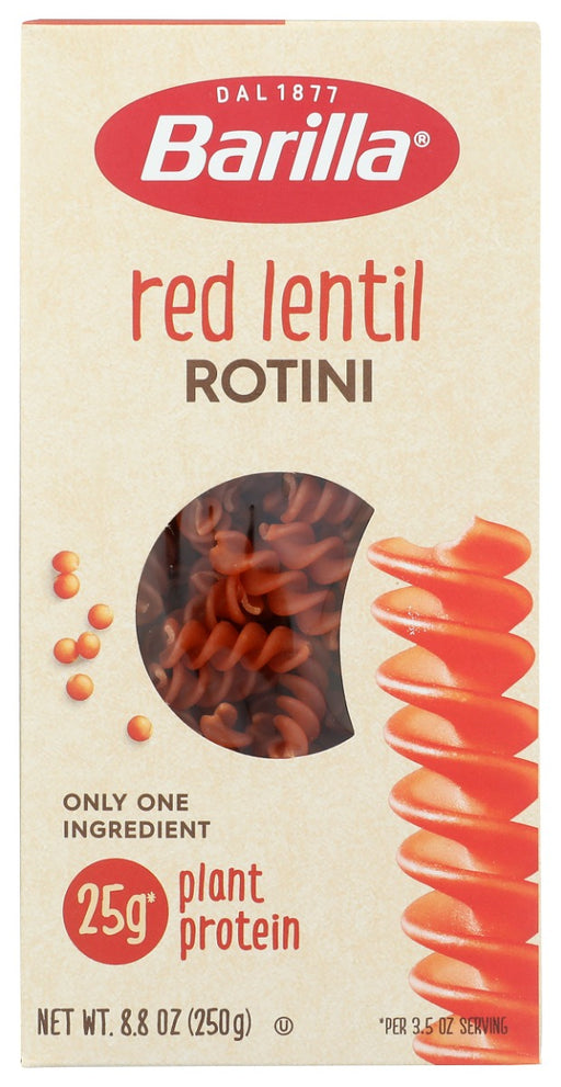 Rotini made from red lentils, and red lentils only, for a good source of plant protein without additives, like xanthan gum. Make what you love without hesitation. Looking for cooking ideas? Check out our recipe section for creative ways to get inspired.