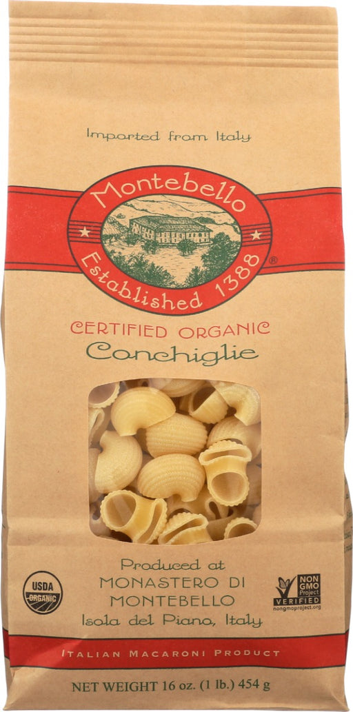 MONTEBELLO: Conchiglie Pasta, 16 oz