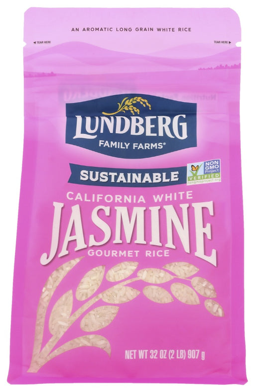 Light &amp; Buttery: With a light, floral scent and buttery flavor, White Jasmine Rice is practically irresistible. This long grain clings together when cooked but isn't sticky, so you can serve it in Thai curries, pilafs, and desserts that call for distinct kernels and fluffy textures.