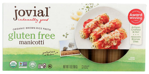 Celebrate gluten free with this special pasta shape! Crafted in Italy using time-honored production methods, our brown rice manicotti is as close to traditional as gluten free can be. You won't feel like you're missing out with this pasta, because our master pasta artisans use bronze dies and slow drying to create award-winning taste and texture. No one will notice your manicotti is gluten free!