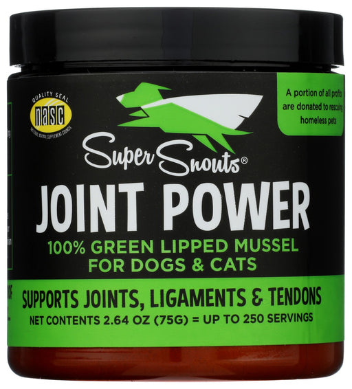 SUPER SNOUTS: Joint Power Pet Supplement, 2.64 oz