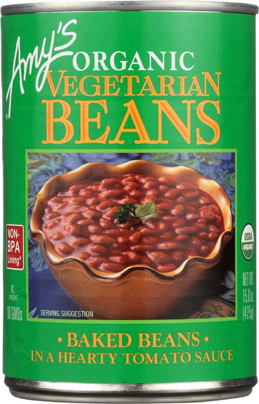 AMYS: Organic Vegetarian Baked Beans, 15 oz