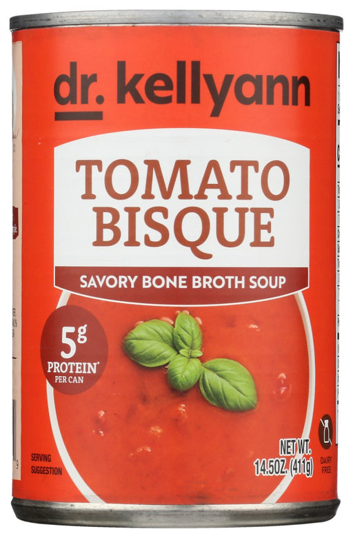 DR KELLYANN: Tomato Bisque Bone Broth Soup, 14.5 oz