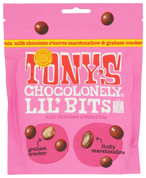 TONYS CHOCOLONELY: Milk Chocolate S'mores Mix Lil Bits, 4 oz