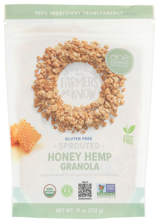 Sprouting the oat was a great moment in the history of breakfast. Now we've topped that incredible achievement by adding sprouted hemp and raw organic honey from northern Canada. An unforgettable recipe!