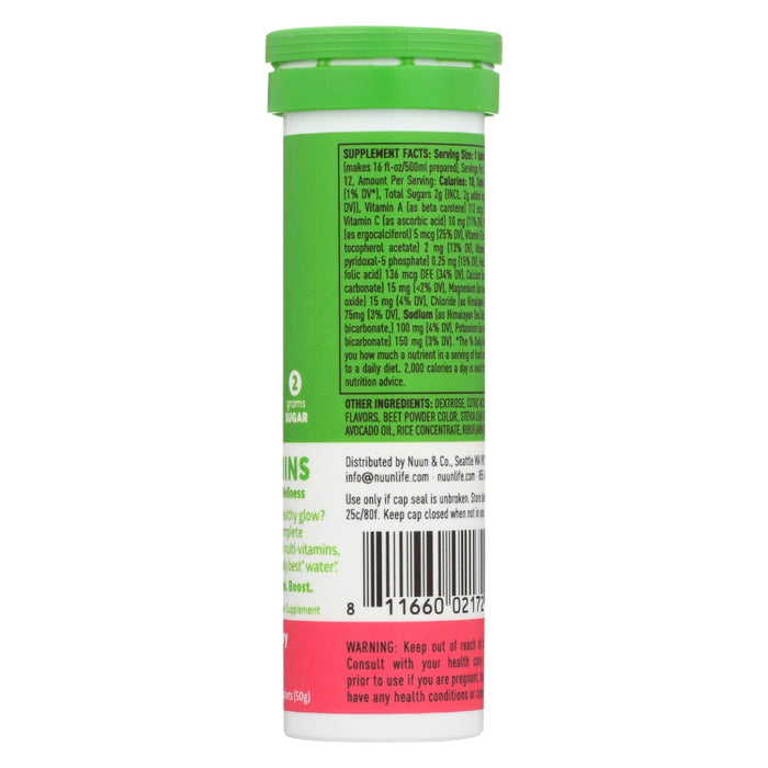 NUUN: Drink Tab Strawberry Melon, 12 tb