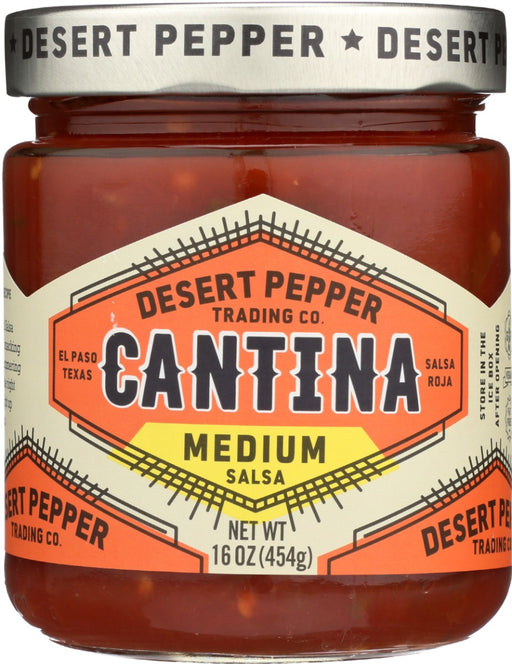 Cantina Medium Red Salsa is the perfect amigo for snacking or cooking.  It's like a shimmering hot sunset, with just the right amount of heat to light up your taste buds.