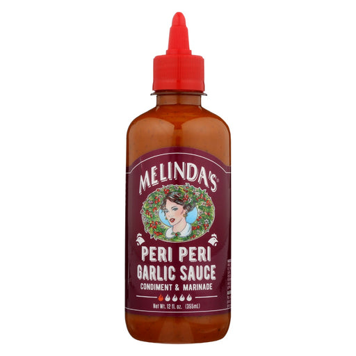 Our philosophy is simple. Heat and flavor mean everything. In Melinda's Kitchen, Peri Peri Garlic Hot Sauce is crafted by blending red hot chile peppers with aromatics like garlic, lemon and herbs to craft a delicious sauce that is the perfect compliment to grilled and roasted chicken.