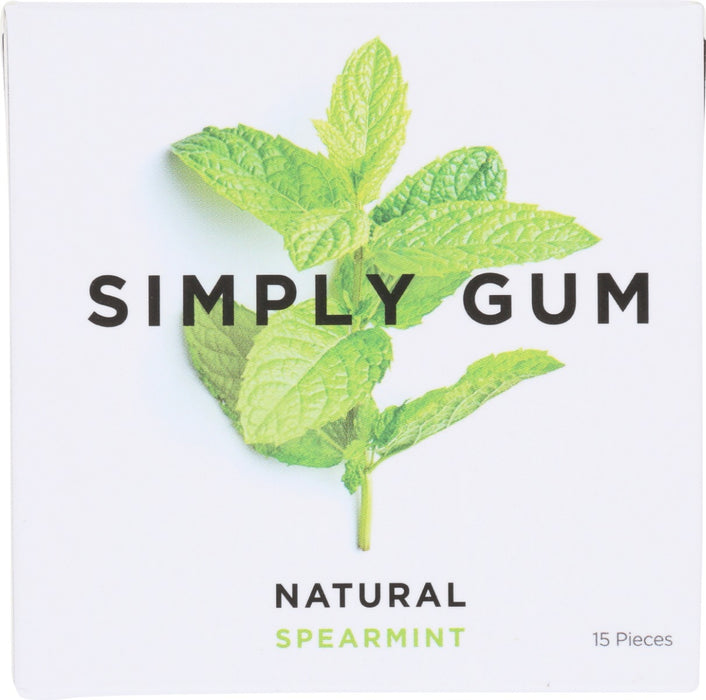 Refreshing and subtly sweet, our natural Spearmint chewing gum is simply delicious. We never use plastic, aspartame, or synthetics. That means our gum is not only better for your body, it's also biodegradable and better for the planet.