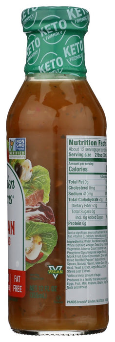 WALDEN FARMS: Calorie Free Italian Dressing, 12 oz