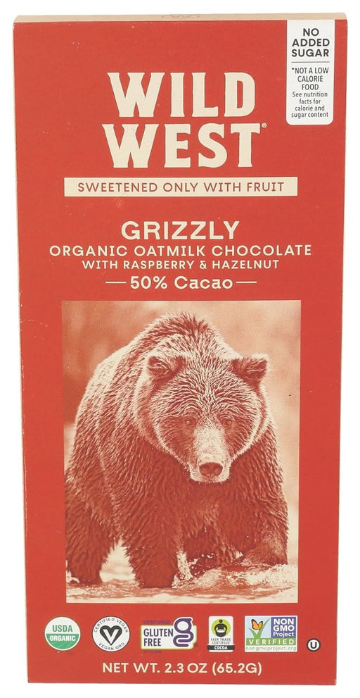 WILD WEST: Grizzly Chocolate Bars, 2.3 oz