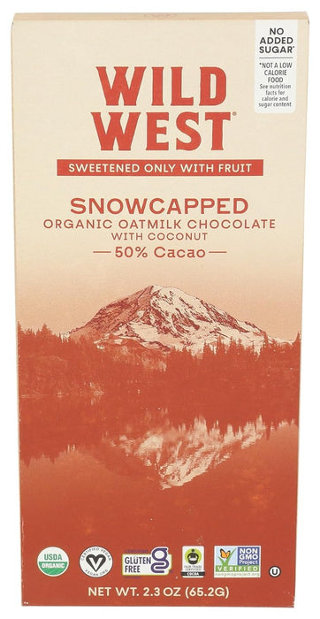 WILD WEST: Snowcapped Chocolate Bars, 2.3 oz