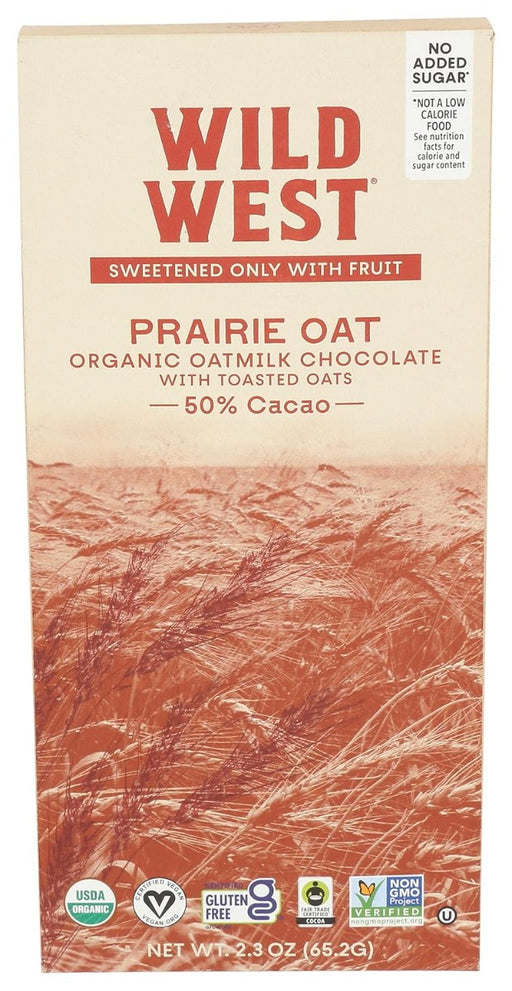 WILD WEST: Prairie Oat Chocolate Bars, 2.3 oz