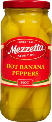 MEZZETTA: Hot Banana Peppers, 16 oz