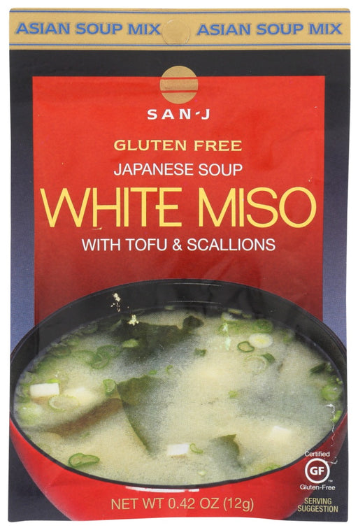 SAN J: Gluten Free White Miso Soup, 0.42 oz