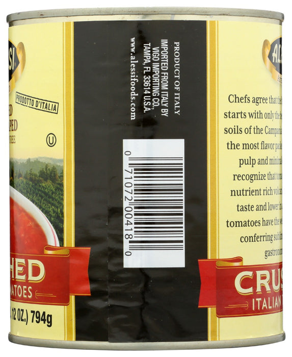 ALESSI: Crushed Italian Tomatoes, 28 oz