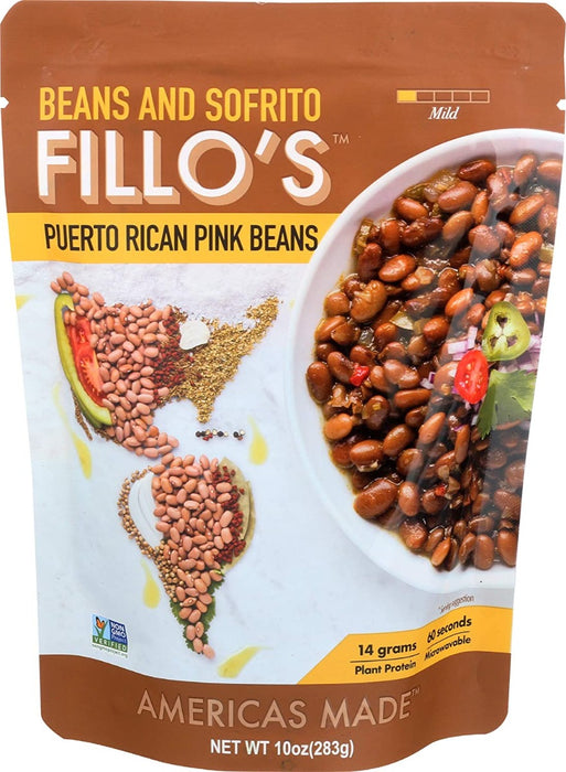 FILLOS: Beans Puerto Rican Pink, 10 oz - No Brand For Less 