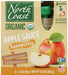 NORTH COAST: Organic Apple Sauce Honeycrisp, 4 pk