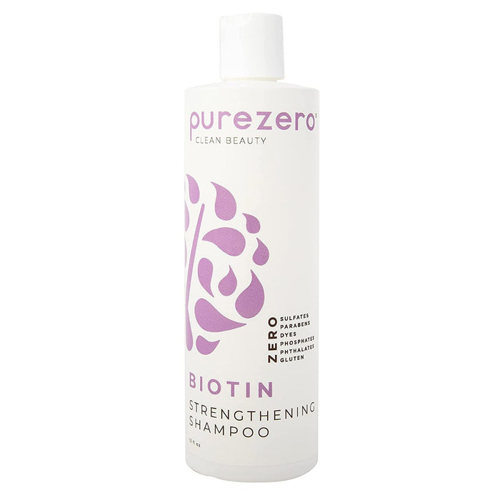 PUREZERO: Biotin Strengthening Shampoo, 12 fo