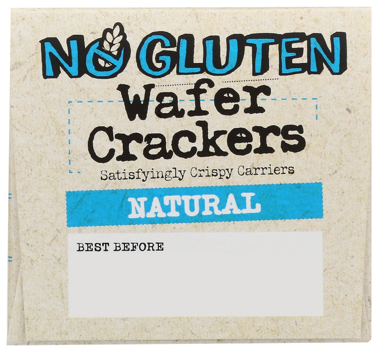 OLINAS BAKEHOUSE: No Gluten Natural Wafer Crackers, 3.5 oz