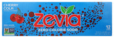 ZEVIA: Zero Calorie Cherry Cola Soda, 144 fo