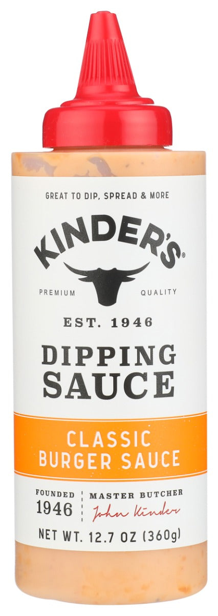 KINDERS: Dipping Sauce Classic Burger, 12.7 oz