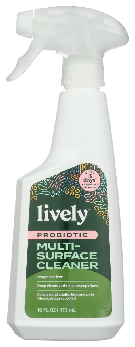 LIVELY: Probiotic Multi Surface Cleaner, 16 fo