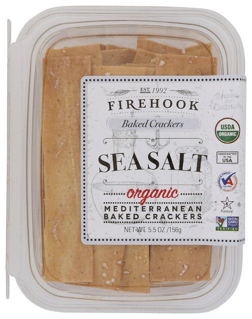 FIREHOOK: Sea Salt Crackers, 5.5 oz