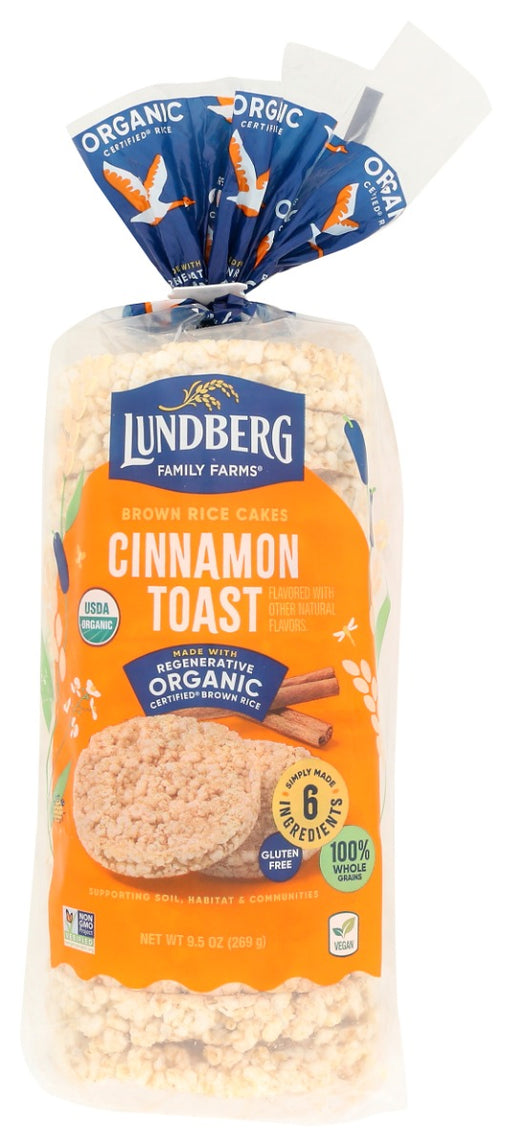 Enjoy a snack that isn't so dang complicated. Savor the taste of toasty, whole grain brown rice popped with cinnamon &amp; sugar. Grown using regenerative organic farming practices that support soil health, wildlife habitat and strengthen communities. We grow Regenerative Organic Certified® rice right here in California to create some land-restoring, habitat-preserving community-building wonder. The rice is milled, popped, and sprinkled with ingredients that won't make you tongue tied.