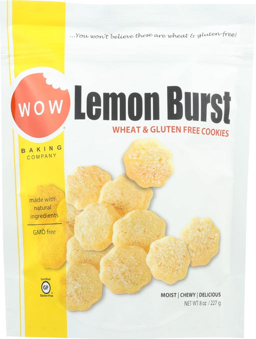 Bite into our delicious, gluten free Lemon Burst cookies, full of refreshing lemon goodness and know you're snacking on cookies crafted with only the finest ingredients. Our perfect gluten-free flour blend and real lemon oil make these soft and flavorful cookies a delight to eat anytime. Enjoy our lemon cookies with your favorite coffee or tea for a scrumptious snack. Eat just one of these bite-sized treats, and you will fall in love with their tasty lemon goodness.