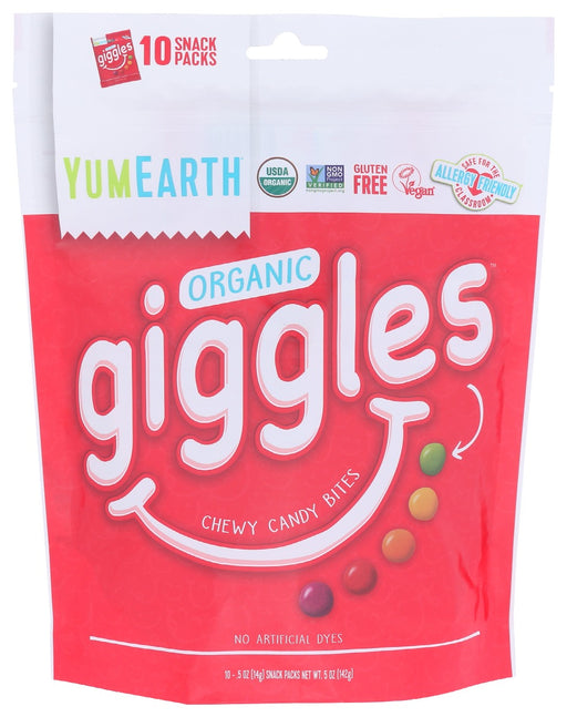 YUMEARTH: Candy Giggles, 5 oz