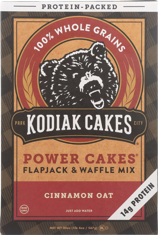 KODIAK: Mix Flpjck Pwr Cinn Oat, 20 oz