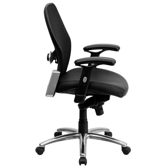 Mid-Back Black Super Mesh Executive Swivel Office Chair