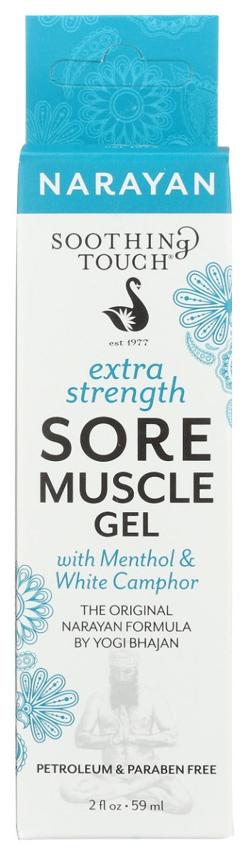 SOOTHING TOUCH: Sore Muscle Gel Extra Strength, 2 oz