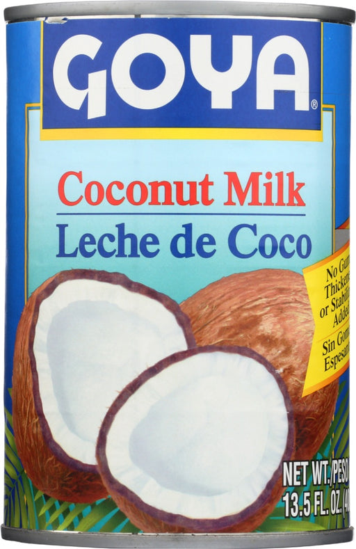 This creamy milk is made from the pressing of ripe coconut meat and doesn't contain gums, thickeners or stabilizers. Unlike GOYA® Cream of Coconut, it is unsweetened and can be added to sweet and savory dishes to add a rich coconut flavor.