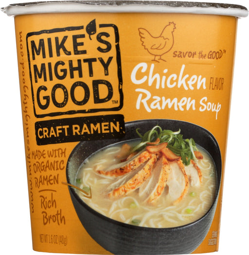 Want to know what makes our ramen so awesome? It's got ridiculously rich broth, simple ingredients, organic steamed noodles made in-house from scratch, and 40% less sodium per ounce than the leading brand of ramen. 