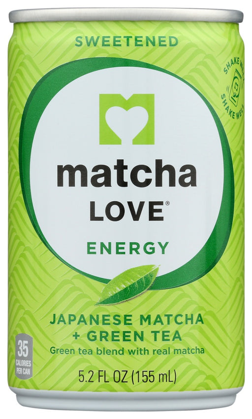 Enjoy perfectly brewed, authentic matcha LOVE Energy Shot and the calm energy it brings in this convenient mini can. It's our modern take on an ancient ritual, so you can sip matcha on the go. Lightly sweetened with pure cane sugar to perfectly balance the umami flavor of our ceremonial grade Japanese matcha.