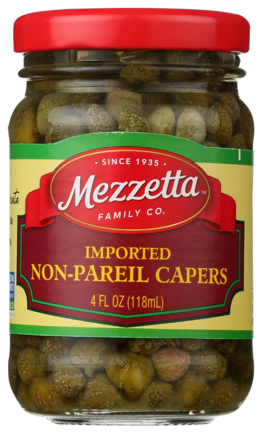 Mezzetta® Non-Pareil Capers are both the smallest and most well-known caper and add savory, pungent flavors to sauces and dressings. Nonna's best chicken piccata and puttanesca recipes start with these.