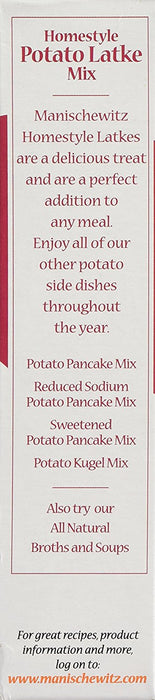 MANISCHEWITZ:  Homestyle Potato Latke Mix, 6 oz