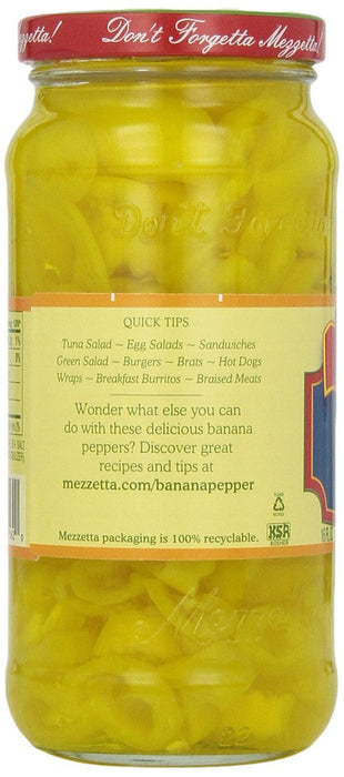 MEZZETTA: Deli-Sliced Mild Pepper Rings, 16 oz