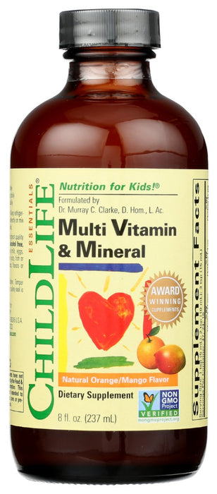 ChildLife Essentials® Multi Vitamin &amp; Mineral delivers a wide variety of exceptional nutrients to support these unique nutritional needs. These vitamins and minerals are carefully selected for their importance in supporting overall growth and development.