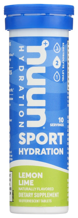 NUUN: Sport Lemon Lime, 10 tb