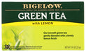 Each ingredient has been carefully selected by the Bigelow family to deliver an uncompromised tea experience. Our recipe is gently blended with hand-picked tea leaves from high elevation gardens and juicy California lemons. Smooth green tea with a lovely lemon finish.