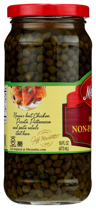 MEZZETTA: Imported Non Pareil Capers, 16 oz