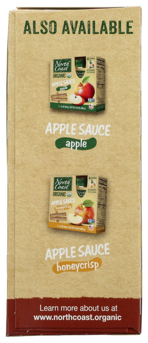 NORTH COAST: Cinnamon Apple Sauce Pouches, 12.8 oz