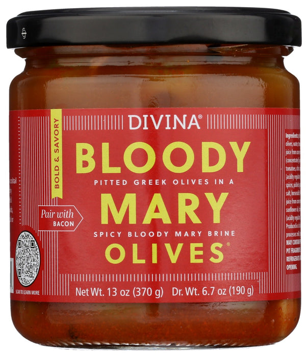 DIVINA: Bloody Mary Olives, 6.7 oz