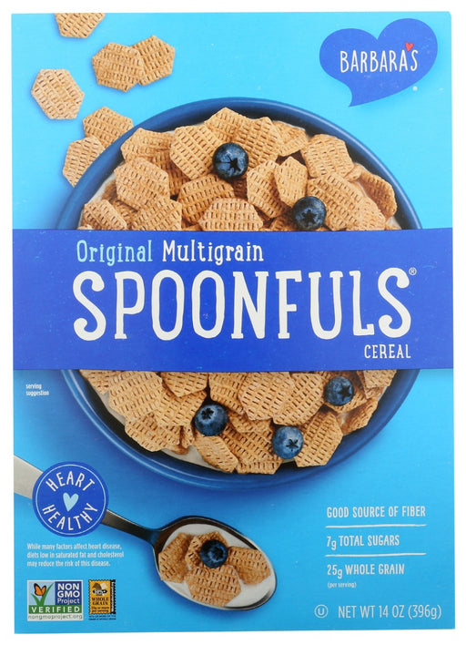 Treat the whole family to bowlfuls of Multigrain Spoonfuls® cereal “ made with oats, wheat and corn. Delicious, nutritious AND the perfect amount of sweet!
