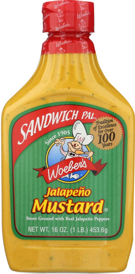 Real jalapeno peppers are stone-ground with special spices to perk up your taste buds. It works about anywhere, especially on hot dogs, burgers and other sandwiches.