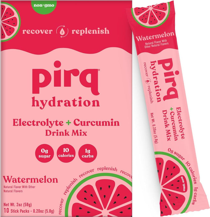 PIRQ: Watermelon Hydration Drink Mix, 10 pk